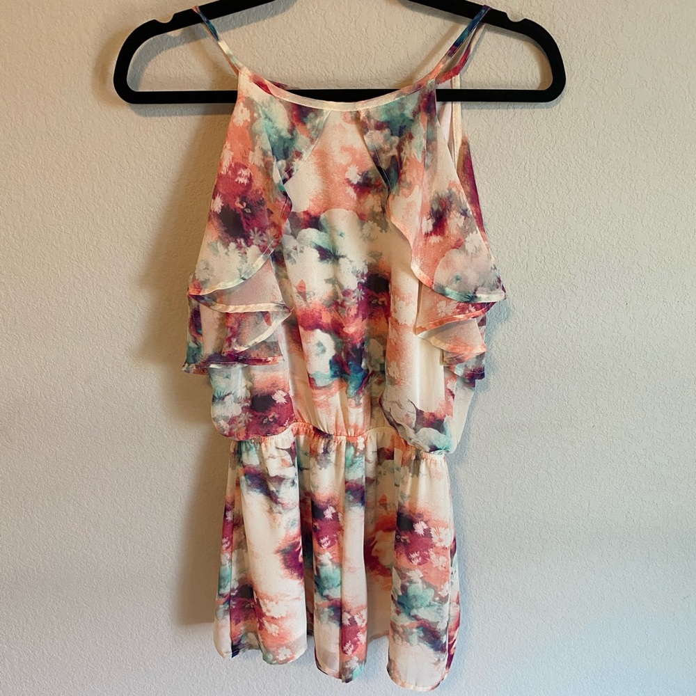 Watercolor Romper